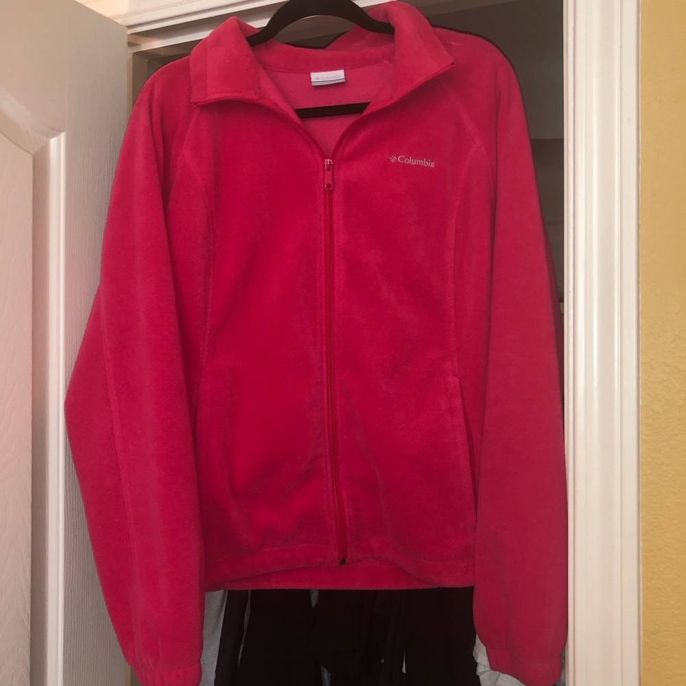 HOT PINK COLOMBIA JACKET